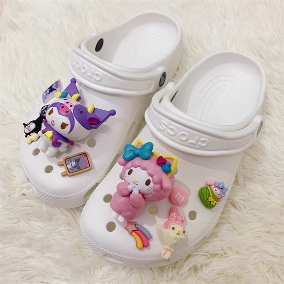 Shoes Charm Pack - Purple & Pink Kuromi - Picture 3 of 4